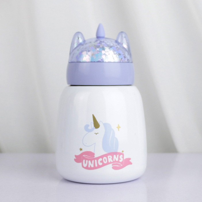 Термос &quot;Unicorn head&quot;, white (300 мл) 