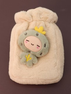 Грелка плюшевая с ремешком &quot;Plush friends&quot;, cactus, 400 мл (21*15,2 см)