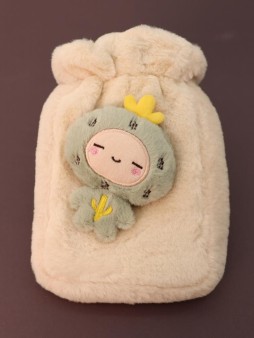 Грелка плюшевая с ремешком "Plush friends", cactus, 400 мл (21*15,2 см)