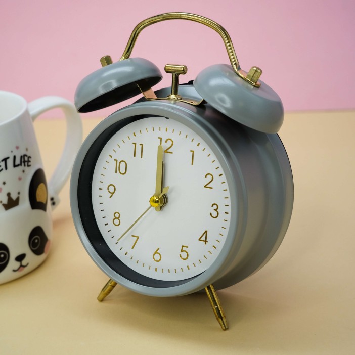 Часы-будильник «Aesthetic», gray 