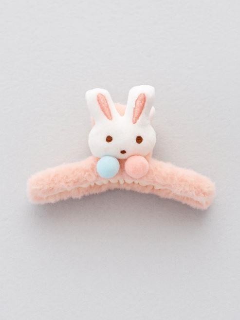 Заколка-краб &quot;Dear bunny&quot;, pink 