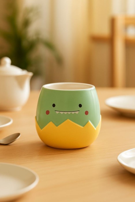 Кружка «Dino egg», green 