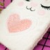 Блокнот плюшевый «Hare», white, 21,5х15 см, плотность 70 гр. 