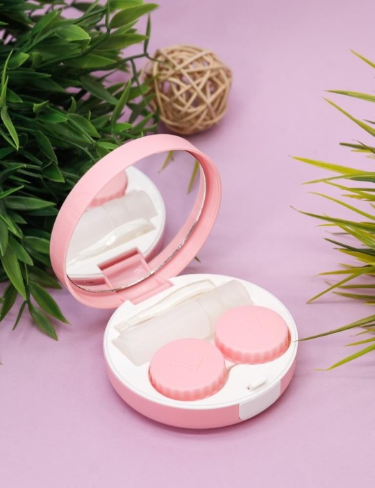 Контейнер для линз «Unicorn», pink 