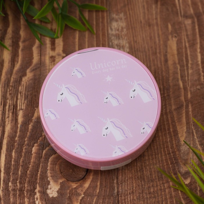 Контейнер для линз «Unicorn», pink 