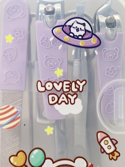 Маникюрный набор &quot;Anime lovely day&quot;, purple 