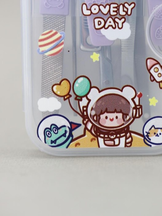 Маникюрный набор &quot;Anime lovely day&quot;, purple 