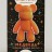 Алмазная мозаика на фигурке Draw Me! «Orange bear», (14*9.5*23 см)