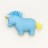 Мялка - антистресс «Squeeze unicorn», blue