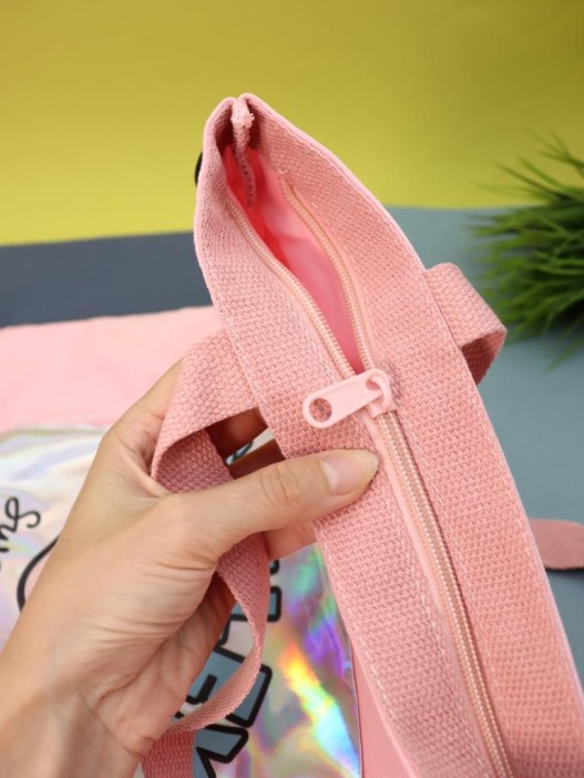 Сумка шоппер &quot;Smiley&quot;, pink 