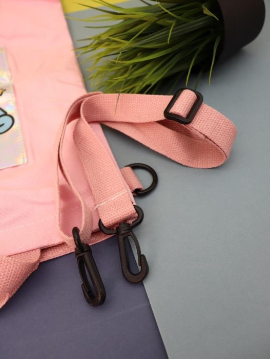 Сумка шоппер &quot;Smiley&quot;, pink 