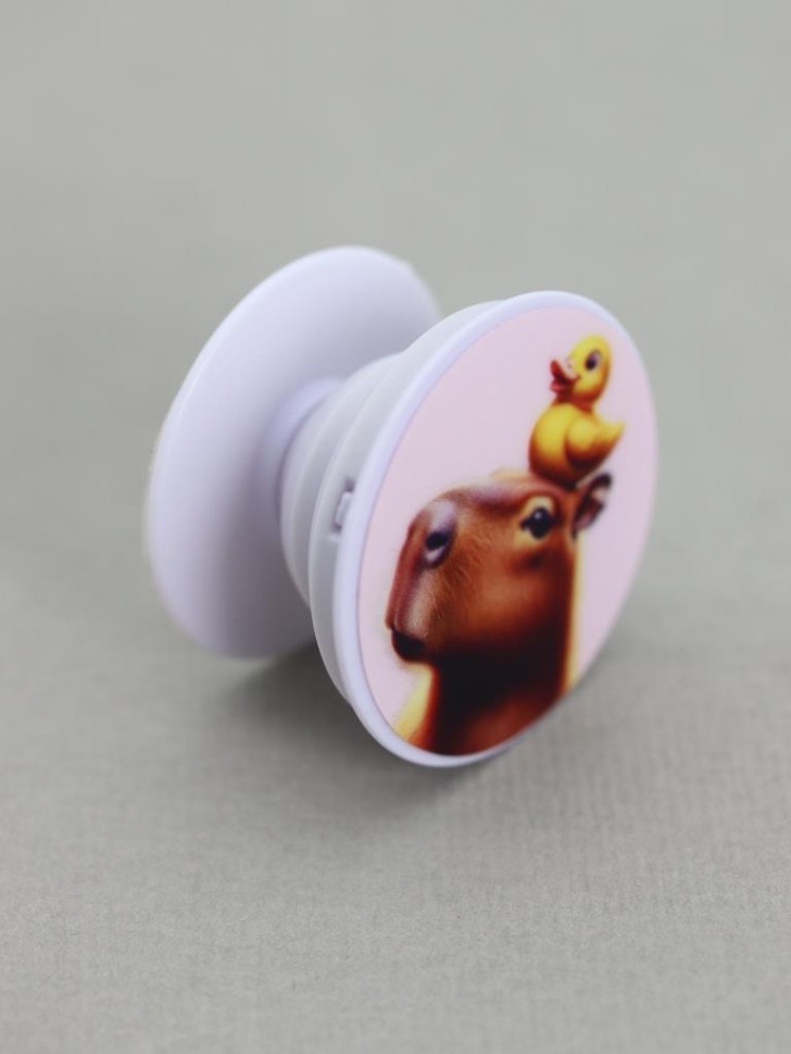 Попсокет iLikeGift "Утка и капибара"