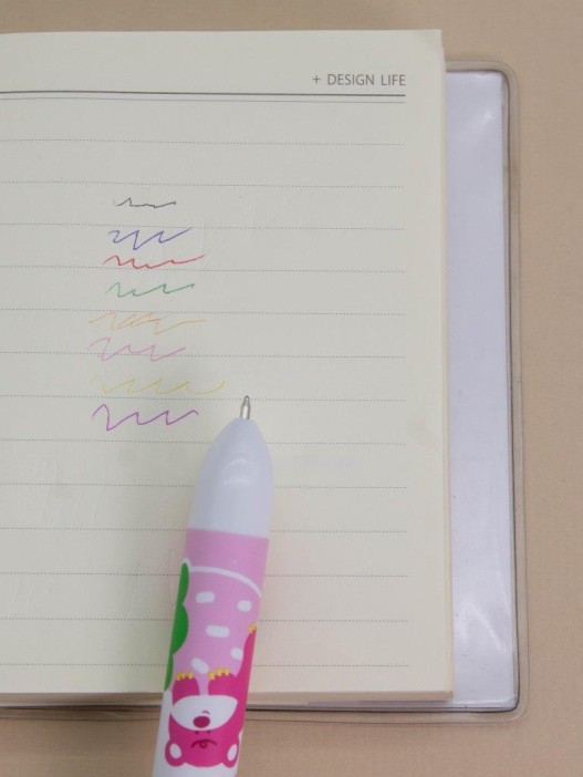 Разноцветная ручка 8 в 1 &quot;Hello, Mr. Bear&quot;, white 