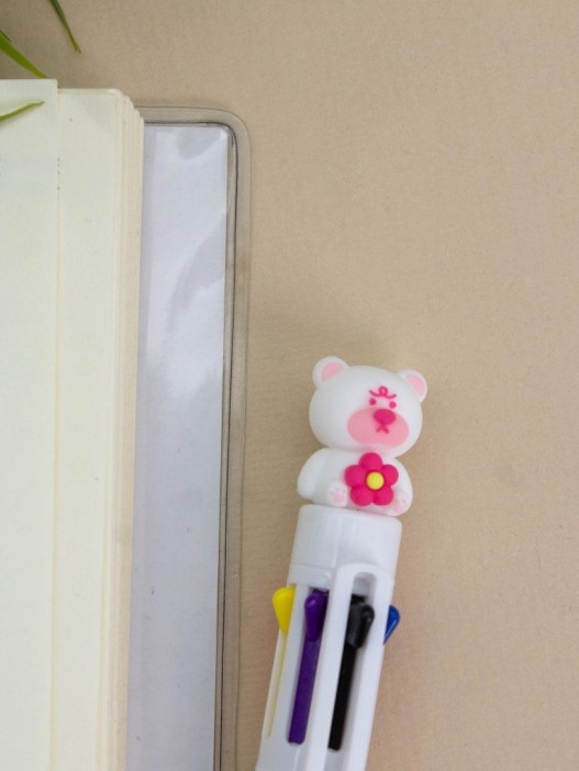 Разноцветная ручка 8 в 1 &quot;Hello, Mr. Bear&quot;, white 
