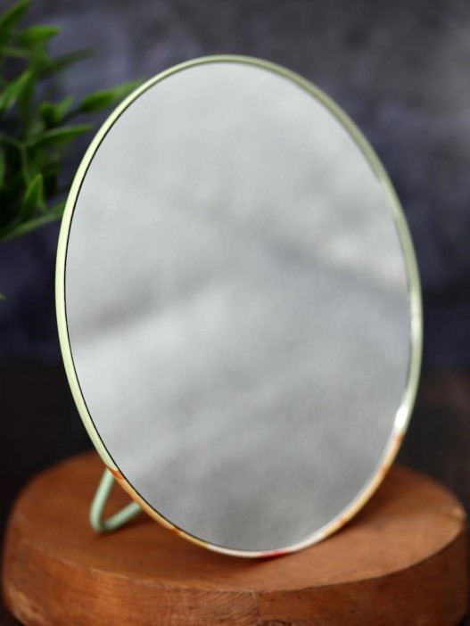 Зеркало настольное &quot;Head corgi&quot;, green (15,5*16 см) 