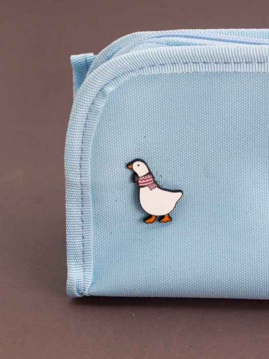 Значок металлический iLikeGift &quot;Goose and scarf&quot; 