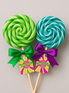 Леденец SweetLee &quot;Завиток №5&quot;, 100гр, со вкусом алкогольных напитков, микс