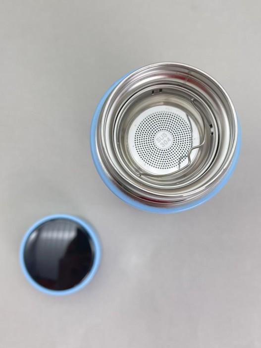 Термос с датчиком температуры «Nice animal», blue (500 ml) 