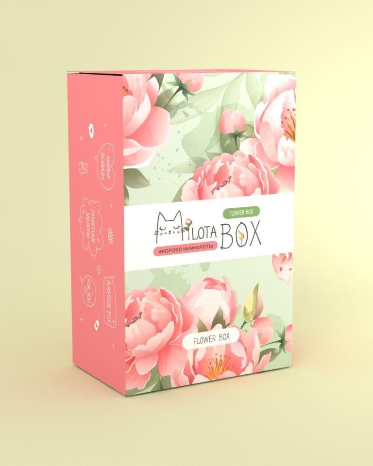 MilotaBox мини "Цветочный Бокс"