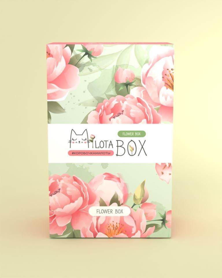 MilotaBox мини "Цветочный Бокс"