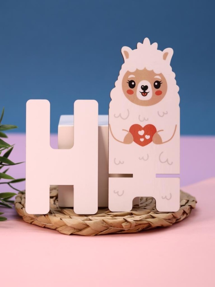Подставка под телефон/планшет iLikeGift "Лама"