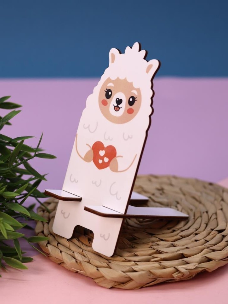 Подставка под телефон/планшет iLikeGift "Лама"