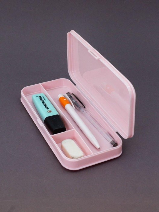 Пенал &quot;Pensil box&quot;, pink (20.5*9.3*3 см) 