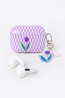 Чехол для AirPods Pro "Flower", purple