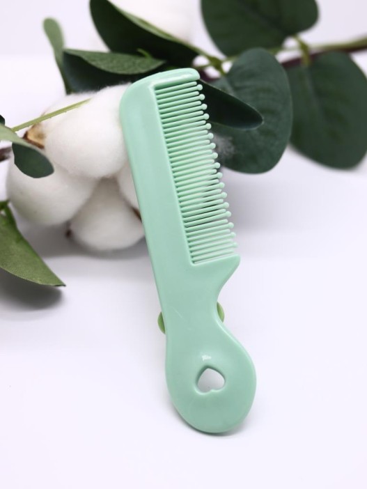 Расческа "Клуб животных, лягушка", зеленая 