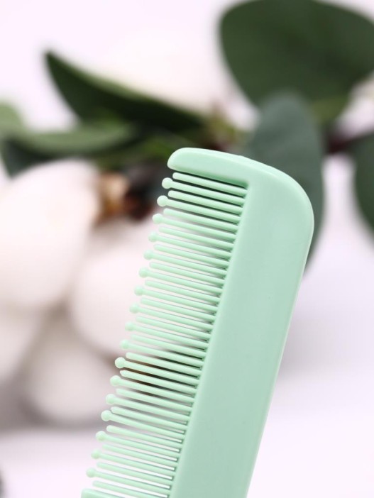 Расческа "Клуб животных, лягушка", зеленая 