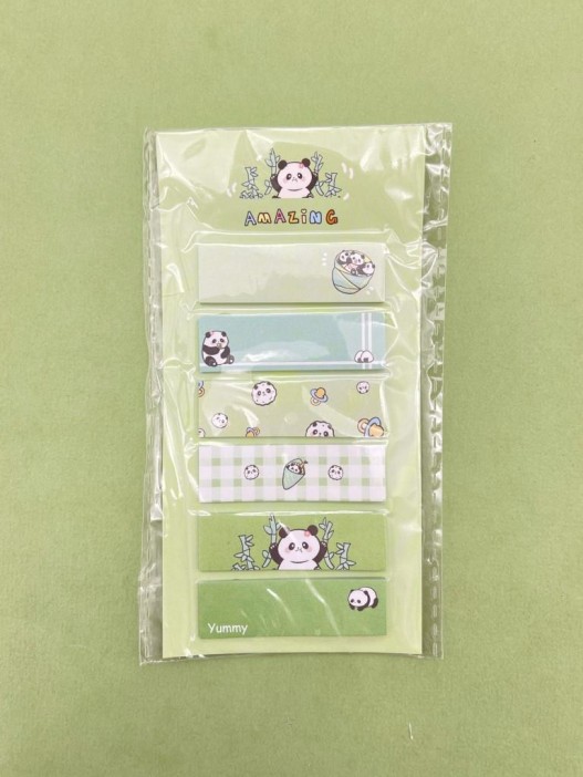 Стикеры &quot;Panda life&quot;, green 