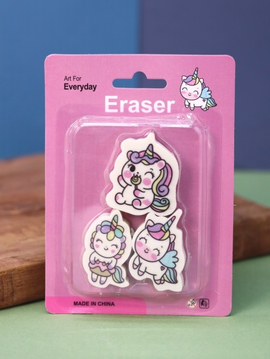 Набор ластиков &quot;Unicorn&quot;, mix 