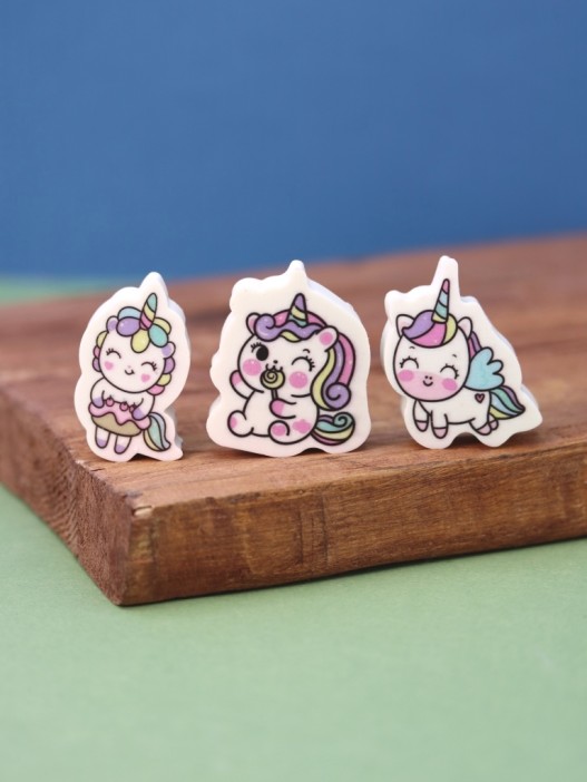 Набор ластиков &quot;Unicorn&quot;, mix 