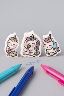 Набор ластиков &quot;Unicorn&quot;, mix