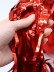 Праздничный занавес, дождик для фотозоны &quot;Rain&quot;, red (100*200 см) 