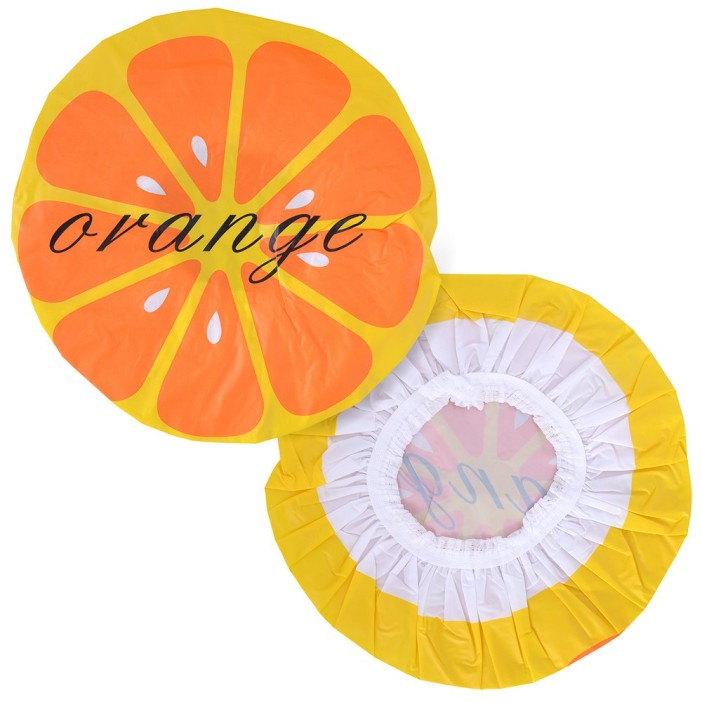 Шапочка д/душа &quot;Сочная долька&quot; (размер 52~60 см), 3 диз 