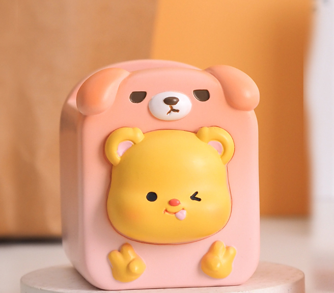 Подставка для канцелярских принадлежностей &quot;Funny friend&quot;, dog-bear, 9 см 