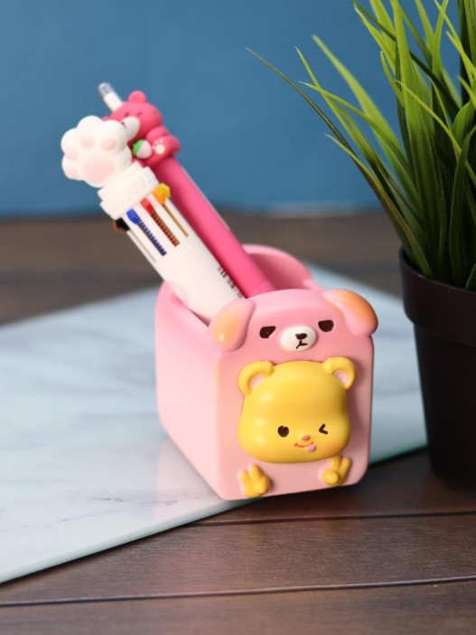 Подставка для канцелярских принадлежностей &quot;Funny friend&quot;, dog-bear, 9 см 