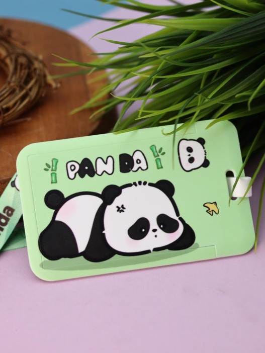 Футляр для карт на ленте &quot;Panda is resting&quot; 