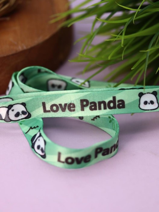 Футляр для карт на ленте &quot;Panda is resting&quot; 