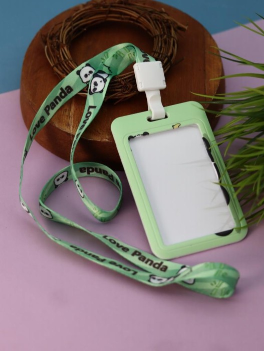 Футляр для карт на ленте &quot;Panda is resting&quot; 