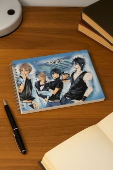 Блокнот на спирали "Аниме герои 4", 48л, mix (10х15 см)