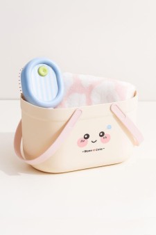Корзина для хранения "Милое личико", розовая