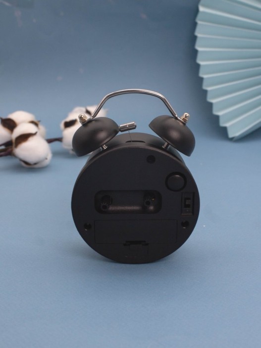 Часы-будильник «Capybara, see you», black  (12,5х9 см) 