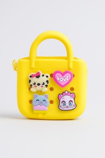 Брелок-сумочка с джиббитсами &quot;Cool bag&quot;, yellow (9*12 см)