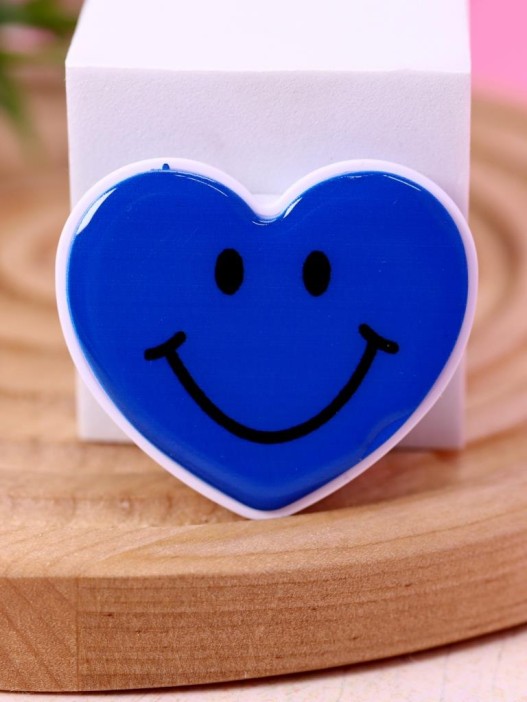 Попсокет &quot;Smiling heart&quot;, blue 