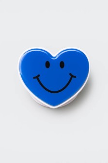 Попсокет "Smiling heart", blue