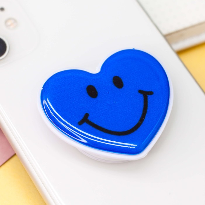 Попсокет &quot;Smiling heart&quot;, blue 