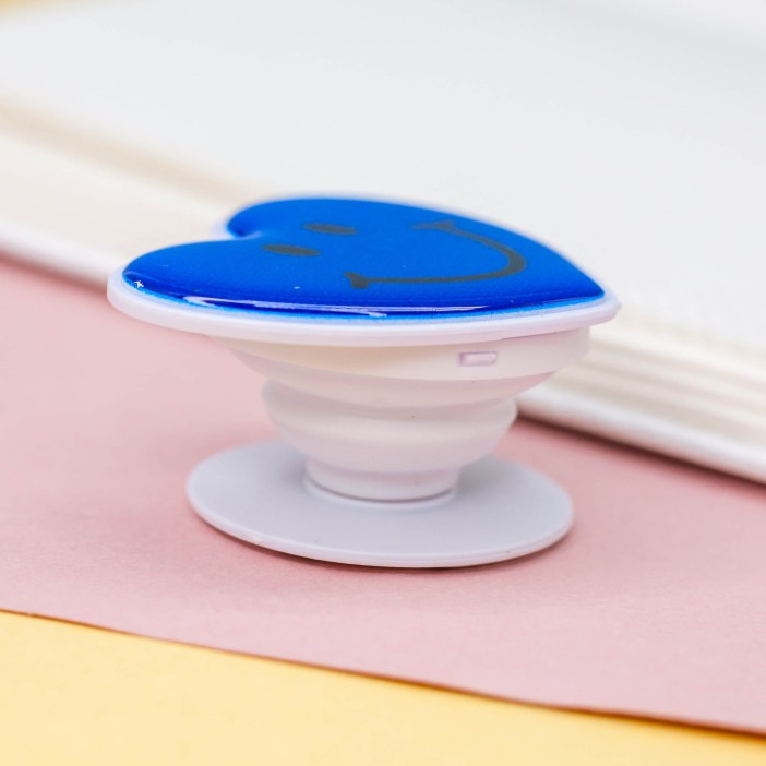 Попсокет &quot;Smiling heart&quot;, blue 