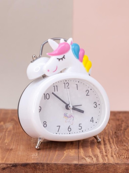 Часы-будильник &quot;Sleeping unicorn&quot;, white 